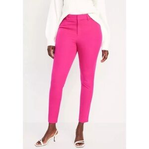 Old Navy Vibrant Pink Ankle Pants